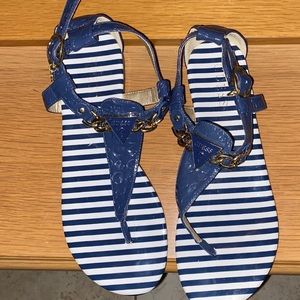 Guess navy sandals